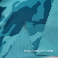 milk silk micro polyester spandex printed sportswear fabric